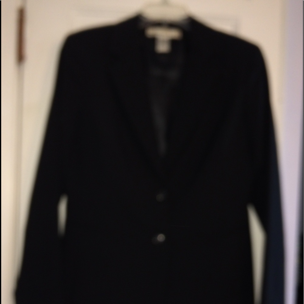 Grey pants suit